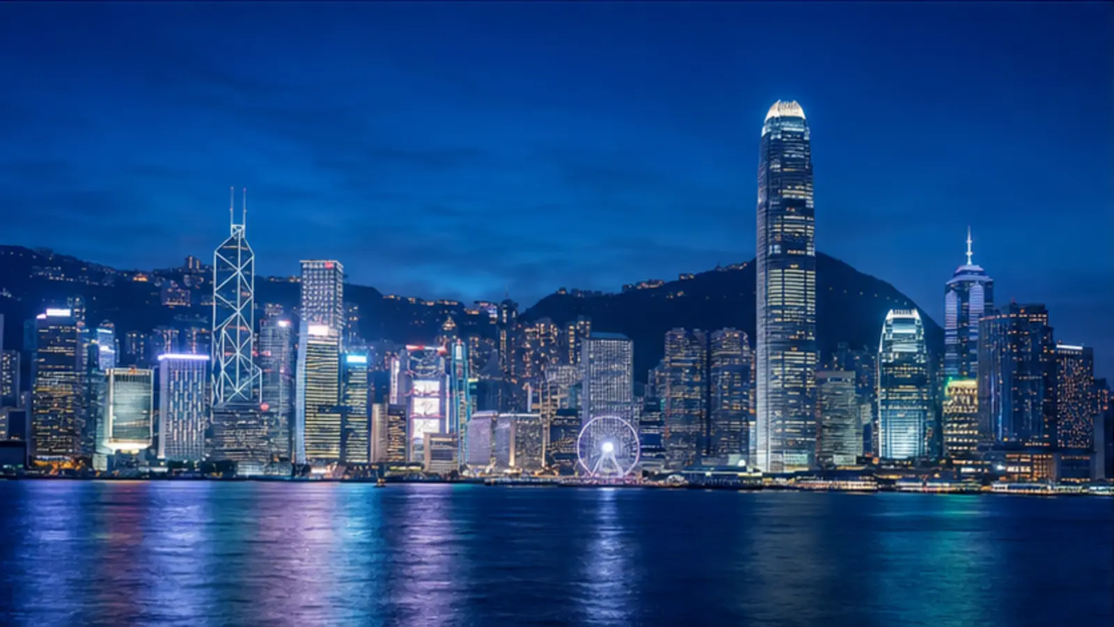 香港の都市景観